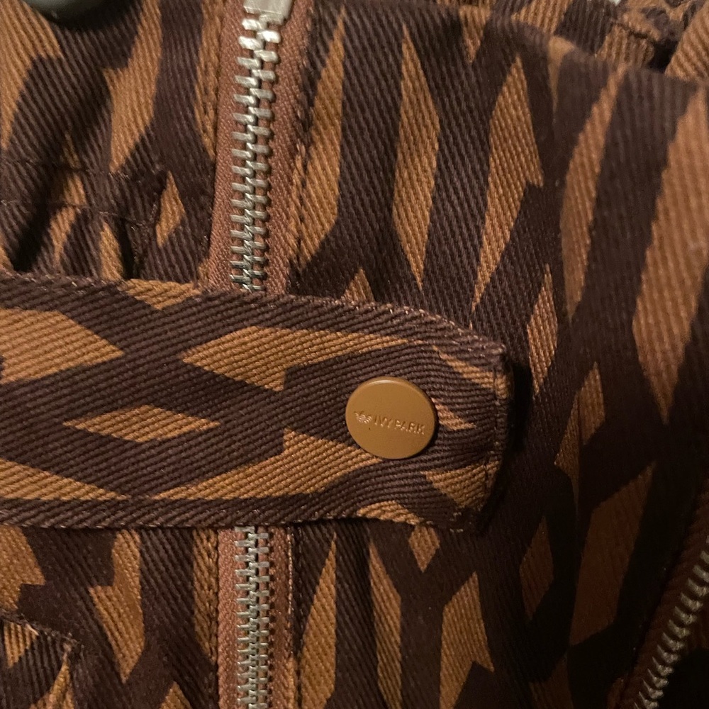 Adidas x IVY PARK Set Wild Brown "Ivy Park" Jacket & Zipper Pants RARE SOLD OUT - Picture 10 of 16